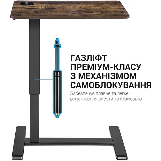 Геймерский стол OfficePro ODM366 Dark Wood (ODM366B) - фото 10