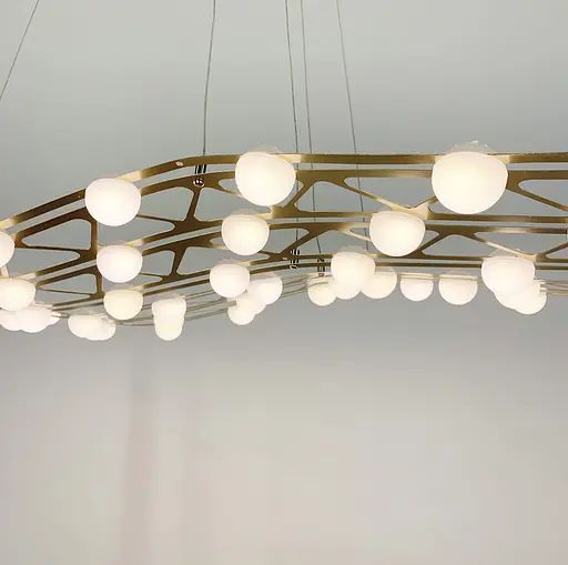 Удлиненная дизайнерская люстра Bethel Line.F TG 01L - фото 10