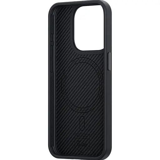 Чохол Benks MagClap ArmorPro Kevlar Case 600D MagSafe для Apple iPhone 15 Pro Black [135182] - фото 2