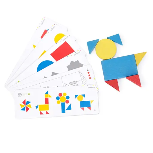 Навчальний набір "Логічні блоки Дьєнеша" Igroteco 900408, 48 деталей - фото 4