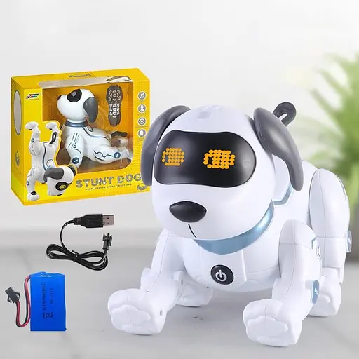 Інтерактивна іграшка Собака-Робот SHT K16 White - фото 6