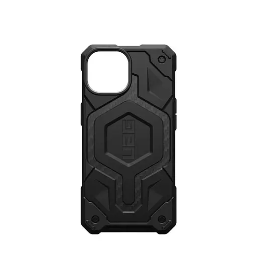 Чехол-накладка Urban Armor Gear Monarch Pro Magsafe Apple iPhone 15 Carbon Fiber (114219114242) - фото 9