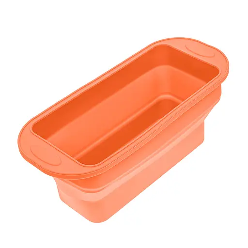 Форма для выпечки хлеба силиконовая 29.5х12.3х11 см, Profsil Оранжевый 86798 - фото 7