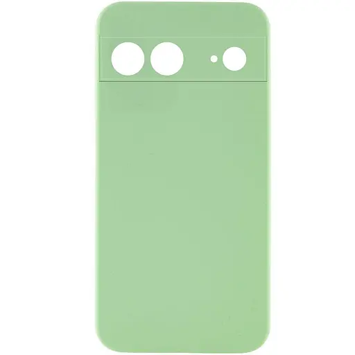 Чехол Silicone Cover Lakshmi Full Camera (AAA) для Google Pixel 8 Мятный / Mint