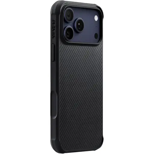 Чехол Pitaka ProGuard Case Twill 600D для Apple iPhone 17 Pro Max Black/Grey (KI1701MGPM) [153493] - фото 2