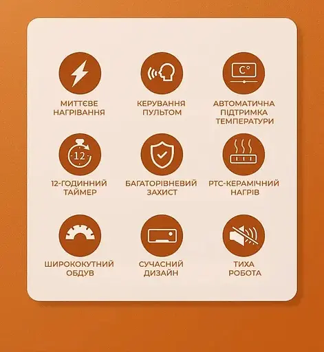 Настенный нагреватель Sokany SK-18036 2000 Вт с пультом и сушилкой Тепловая завеса 2 кВт - фото 4