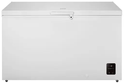 Морозильна скриня Gorenje 420л, А+, ST, Дисплей, білий - фото 1