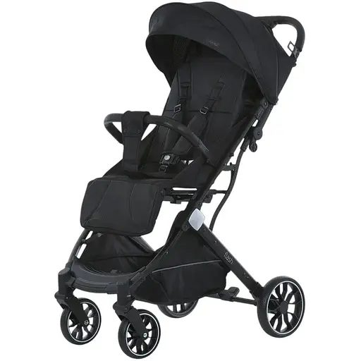 Детская прогулочная коляска-книга Bambi M 5727 Flash Black Черная