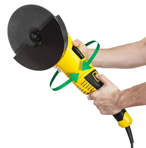 Угловая шлифмашина Trotec PAGS 10-230 + кейс (4440000105) - фото 3