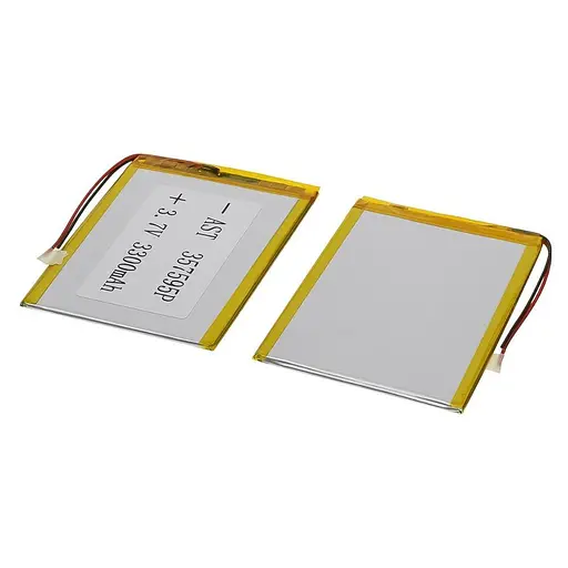 Акумулятор 357595P універсальний з контролером, 3,1 х 71 х 96 мм (3000 mAh)/ для смартфона, планшета - фото 2