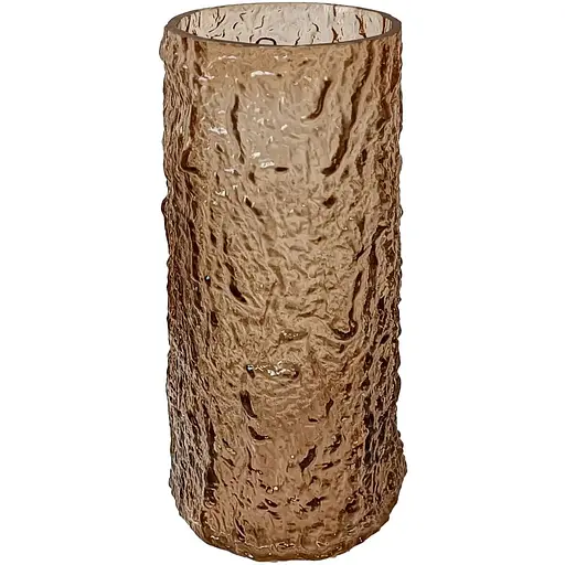 Ваза скляна Vittora Онікс 24.5 см коричнева VT-V-0001 (148151)