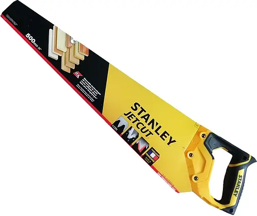 Ножівка по дереву Stanley Jet-Cut Fine 500 мм із зубами 11 tpi (2-15-599) - фото 1