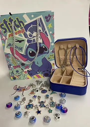 Набор для создания украшений G-Toys Пандора Стич в подарочной коробке - фото 4