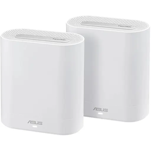 ASUS Маршрутизатор ExpertWiFi EBM68 2PK white AX7800 3xGE LAN 1x2.5GE WAN 1xUSB3.2 WPA3 OFDMA MESH