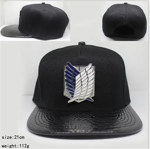 Кепка бейсболка Атака титанів Attack on Titan hip-hop - фото 3