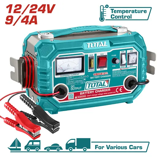 Зарядное устройство для автомобильного аккумулятора Total TBC1601  - фото 2