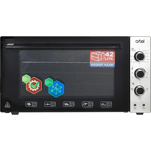 Духовка настольная Artel MD 4218 E Black-Inox