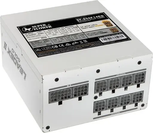 Блок питания Super Flower Leadex II Gold 850W White (SF-850F14EG) Б/у - фото 3