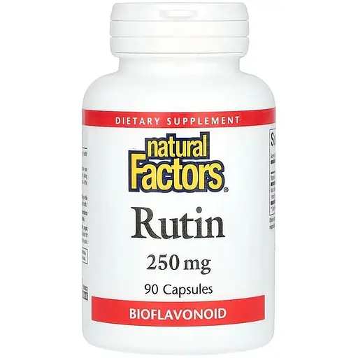 Рутин Natural Factors Rutin 250 mg, 90 капсул - фото 1