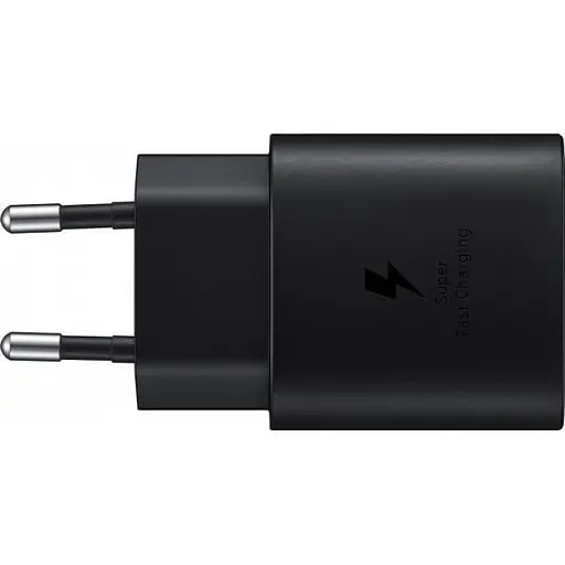 Зарядний пристрій Samsung 25W PD3.0 + Type-C Black (EP-TA800NBEGRU) - фото 3