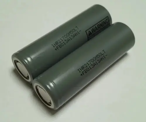 Аккумулятор Li-ion 21700 5000mAh INR21700 M50LT 7.2A (Серый) - фото 5