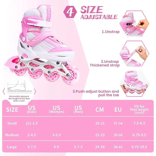 Ролики для дітей MGYZM розмір L регульовані - фото 6