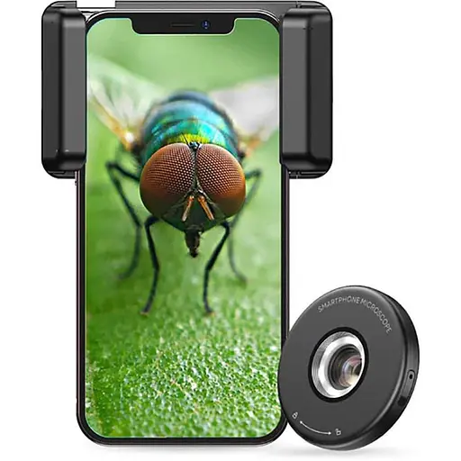 Мікроскоп для телефону Apexel MS009 HD Portable 100X Smartphone Microscope (APL-MS009) [84364] - фото 4