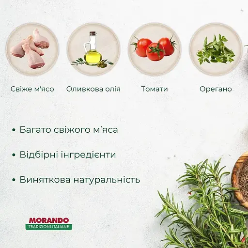 Сухой корм для собак средних и крупных пород Morando Tradizioni с курицей и овощами 12 кг - фото 2