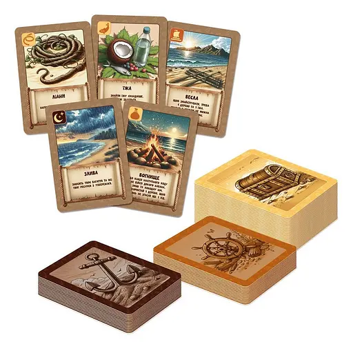 Настільна розважальна гра "Острів" Vladi Toys VT5903-06, 100 карток - фото 3