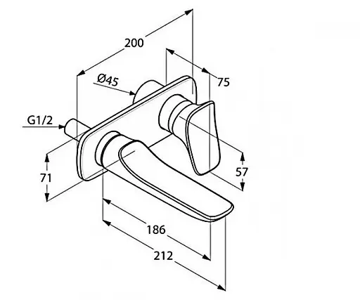 Смеситель для умывальника Kludi Ambienta 532440575 - фото 2
