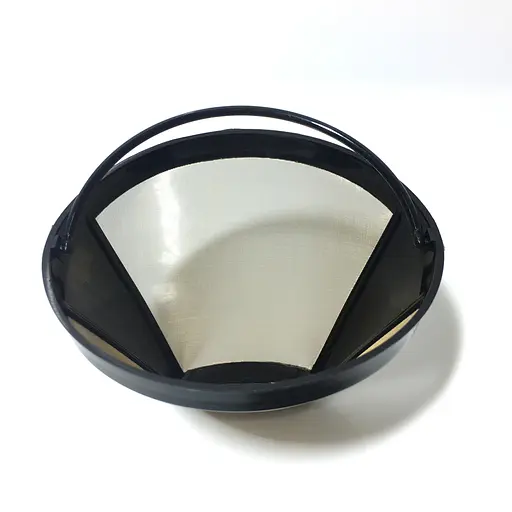 Фильтр многоразовый металлический №4 для капельной кофеварки универсальный (H=90мм) - фото 6