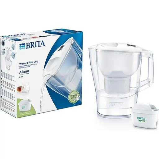 Фільтр-глечик Brita Aluna Memo MXPro 2.4л White (1052801) [150403] - фото 4