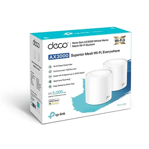 WiFi Mesh система TP-Link Deco X60(1-pack) - фото 2