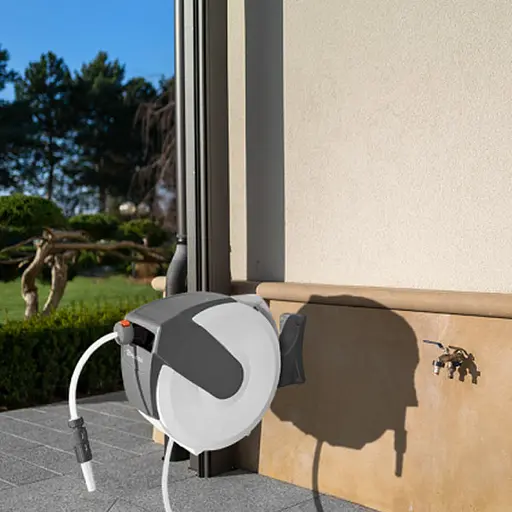 Катушка автоматическая Bradas WHITE LINE со шлангом и аксессуарами 1/2" 20 м WL-W6B20 - фото 2