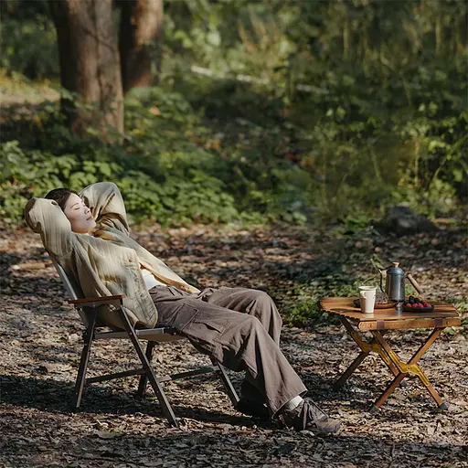 Крісло складане Naturehike CNK2550JJ010 сталь (Бежевий) - фото 6