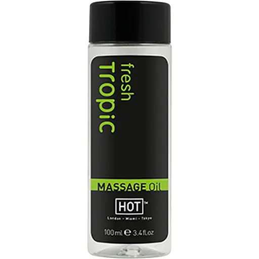 Массажное масло Hot Fresh Tropic Massage Oil, 100 мл