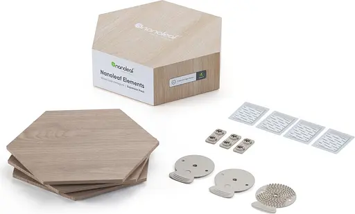 Дополнительные панели Nanoleaf Elements Hexagons Expansion Pack 3шт [80716] - фото 2