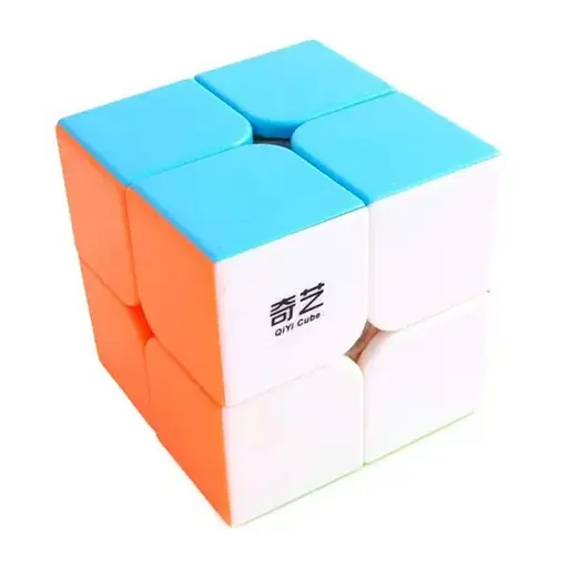 Кубик Рубик "КиДи" QiYi MofangGe QYQDS01, 2x2 без наклеек - фото 1