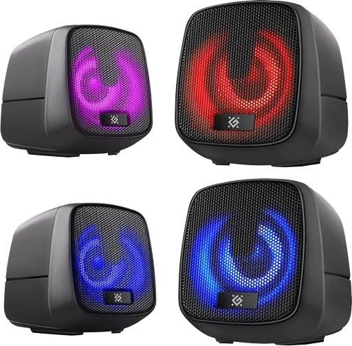 Акустика Defender J2 6Вт USB Black (65962) - фото 7