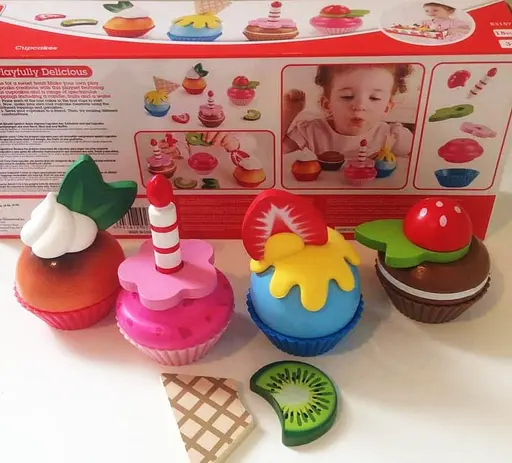 Іграшкові продукти Тістечка Hape E3157 Набір іграшок - Десерти - фото 3