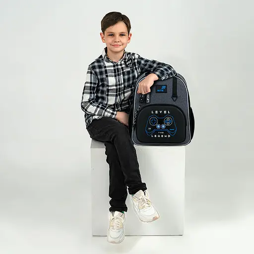 Рюкзак школьный каркасный Kite Education Level UP (K26-556M-3) - фото 17