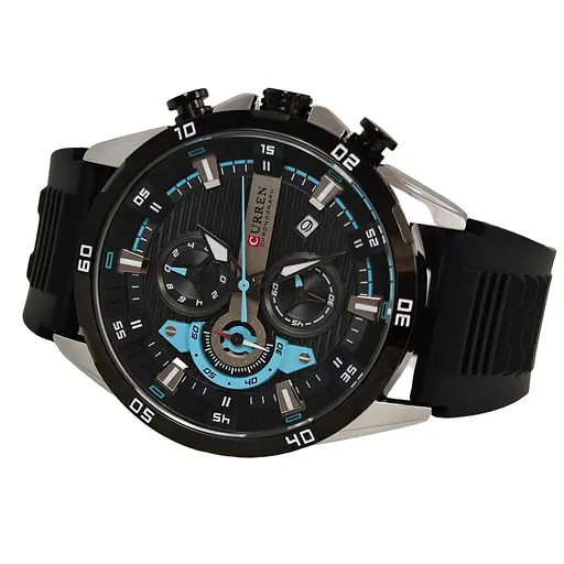 Годинник Curren Roberto Elastic Black, 2 ремінця - фото 2