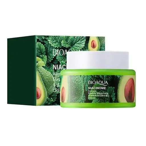 Крем для обличчя зволожувальний BIOAQUA Niacinome Avocado з екстрактом авокадо 50 г