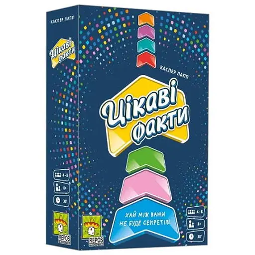 Настільна гра Lords of Boards Цікаві Факти (Fun Facts) (укр.) (LOB2323UA) - фото 1