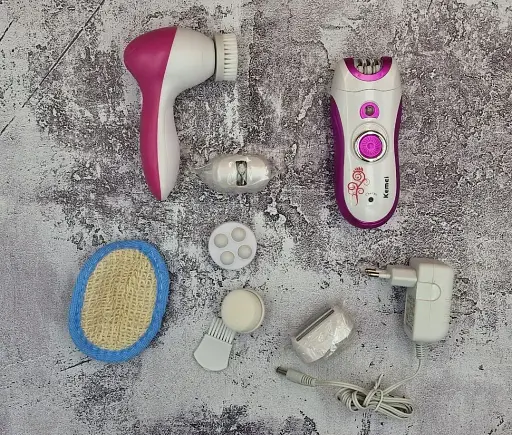 Эпилятор женский многофункциональный Kemei KM-3066 6 в 1 - пинцетный - фото 3