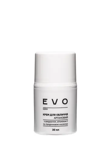 Крем для лица аргановый EVO derm 30 мл - фото 1