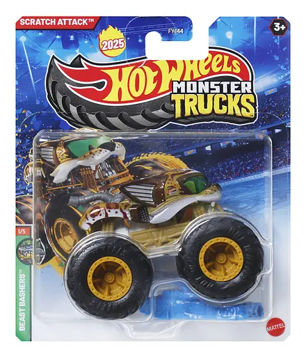 Базовая машинка-внедорожник Hot Wheels Monster Trucks, в ассортименте (FYJ44) - фото 23