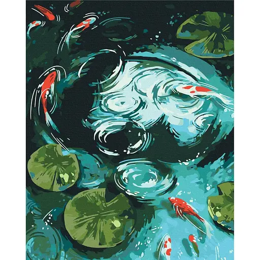 Картина за номерами Дзен Hanna Rolinska Brushme 40x50 см кольорова 000276732