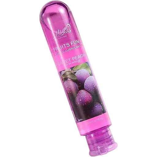 Гель лубрикант зволожуючий їстівний Fruits Fun слива 80 мл