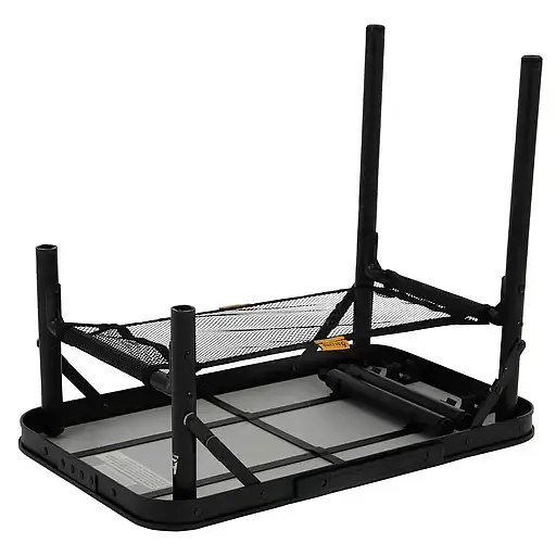 Стол Bo-Camp Woodbine 56x34 см коричневый/черный(DAS303265) - фото 7